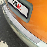 Protector de Parachoques Trasero para Skoda Roomster 2006-2015 Acero cepillado