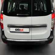 Protector de Parachoques Trasero para Dacia Dokker 2012-2024 Acero cepillado