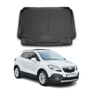 OMAC Bandeja Maletero Alfombrilla para Opel Mokka 2012-2020 Negro Goma TPE 1Pza