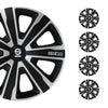 Sparco Palermo Tapacubos 14 Pulgadas Universal Negro Plata ABS Plástico