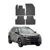 OMAC Alfombrillas De Coche para Citroen C5 Aircross 2017-2025 Negro Goma 4Pza