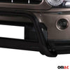 Bull Barra Frontal para Land Rover Discovery 4 2009-2016 Negro Brillante Acero