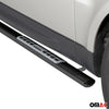 Par de Estribos Barras Laterales para Range Rover Sport 2014-2017 Negro Acero