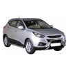 Bull Barra Frontal para Hyundai ix35 2009-2015 Plata Brillante Acero