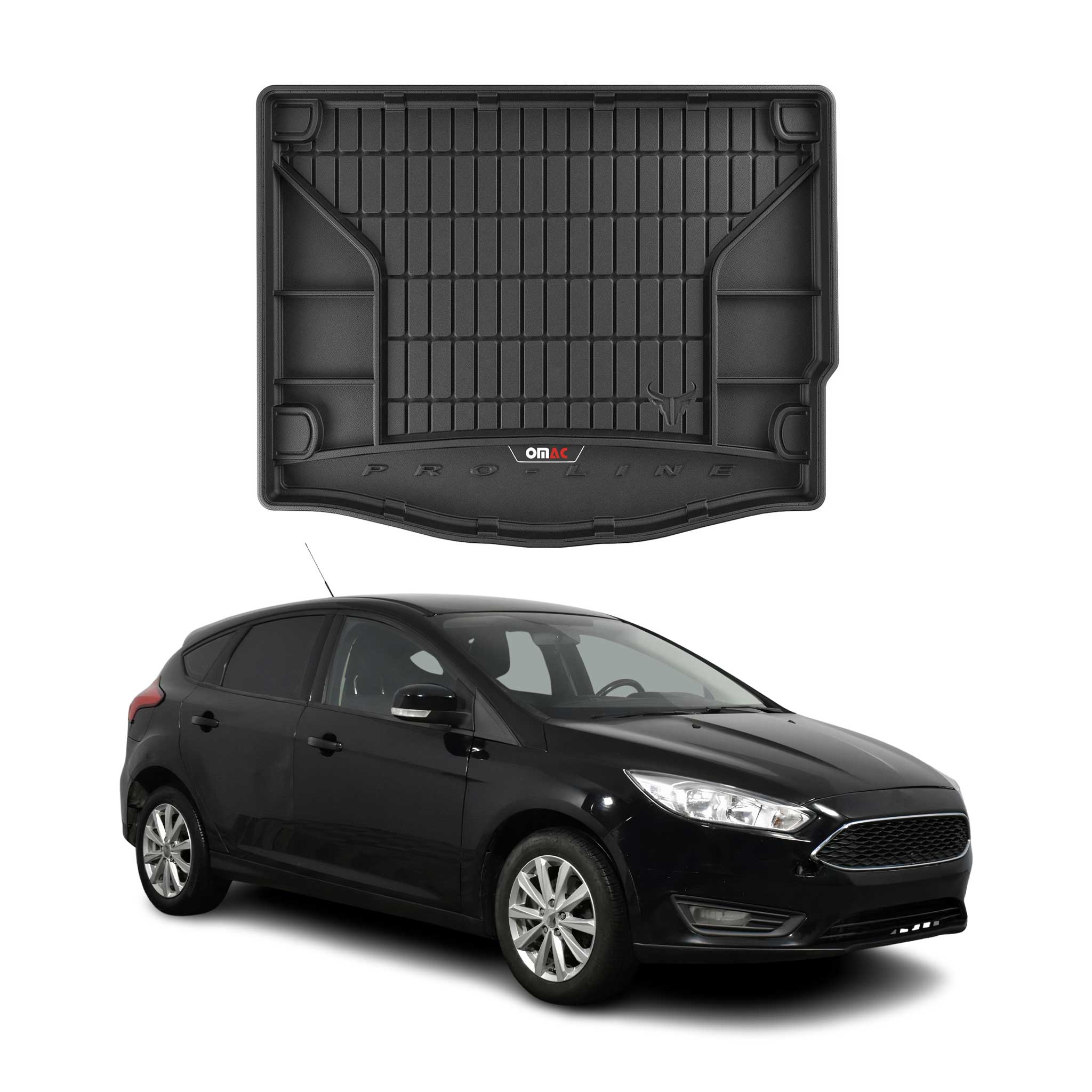 OMAC Premium Bandeja Maletero para Ford Focus Scrägheck 2010-2018 5puertas