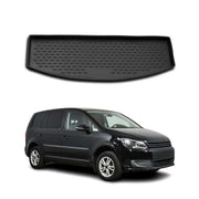 OMAC Bandeja Maletero Alfombrilla para VW Touran 2003-2015 7 Asiento Negro TPE