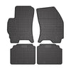 OMAC Alfombrillas De Coche para Ford Mondeo MKIII 2000-2007 Negro Goma 4Pza