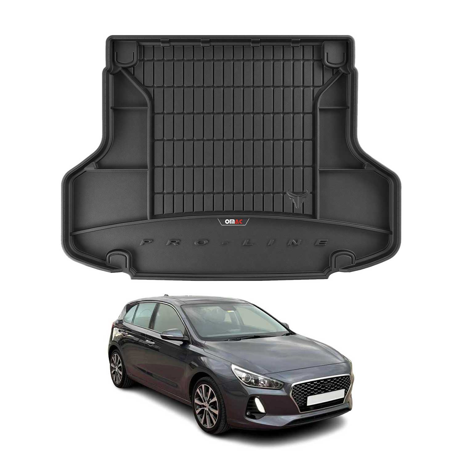 OMAC Premium Bandeja Maletero Alfombrilla para Hyundai i30 Familiar 2017-2025