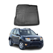 OMAC Bandeja Maletero Alfombrilla para Dacia Duster 2010-2018 Negro Goma TPE