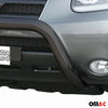 Bull Barra Frontal para Hyundai Santa Fe 2006-2009 Negro Brillante Acero