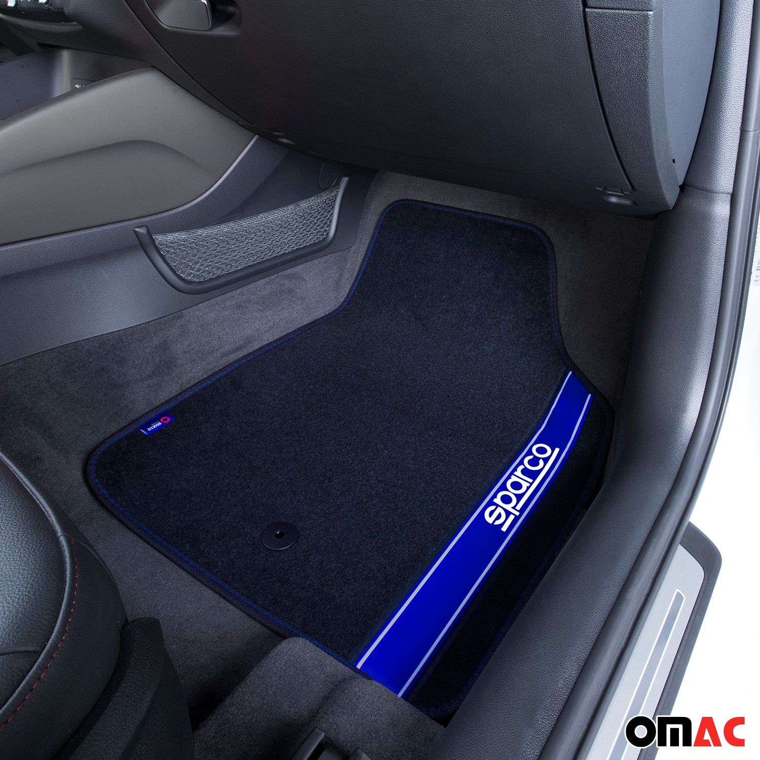 Sparco Alfombrillas De Coche Universal Azul 4Pza
