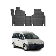 OMAC Alfombrillas De Coche para Fiat Scudo 1996-2006 Negro Goma 3Pza