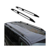 Rieles & Barras de Techo para Renault Trafic Opel Vivaro 2014-24 Largo Negro Alu