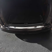 Protector Parachoques para Audi A6 C7 Familiar 2011-2015 Acero Brillante Plata