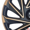 Sparco Tapacubos 16" pulgadas Universal Gold Negro