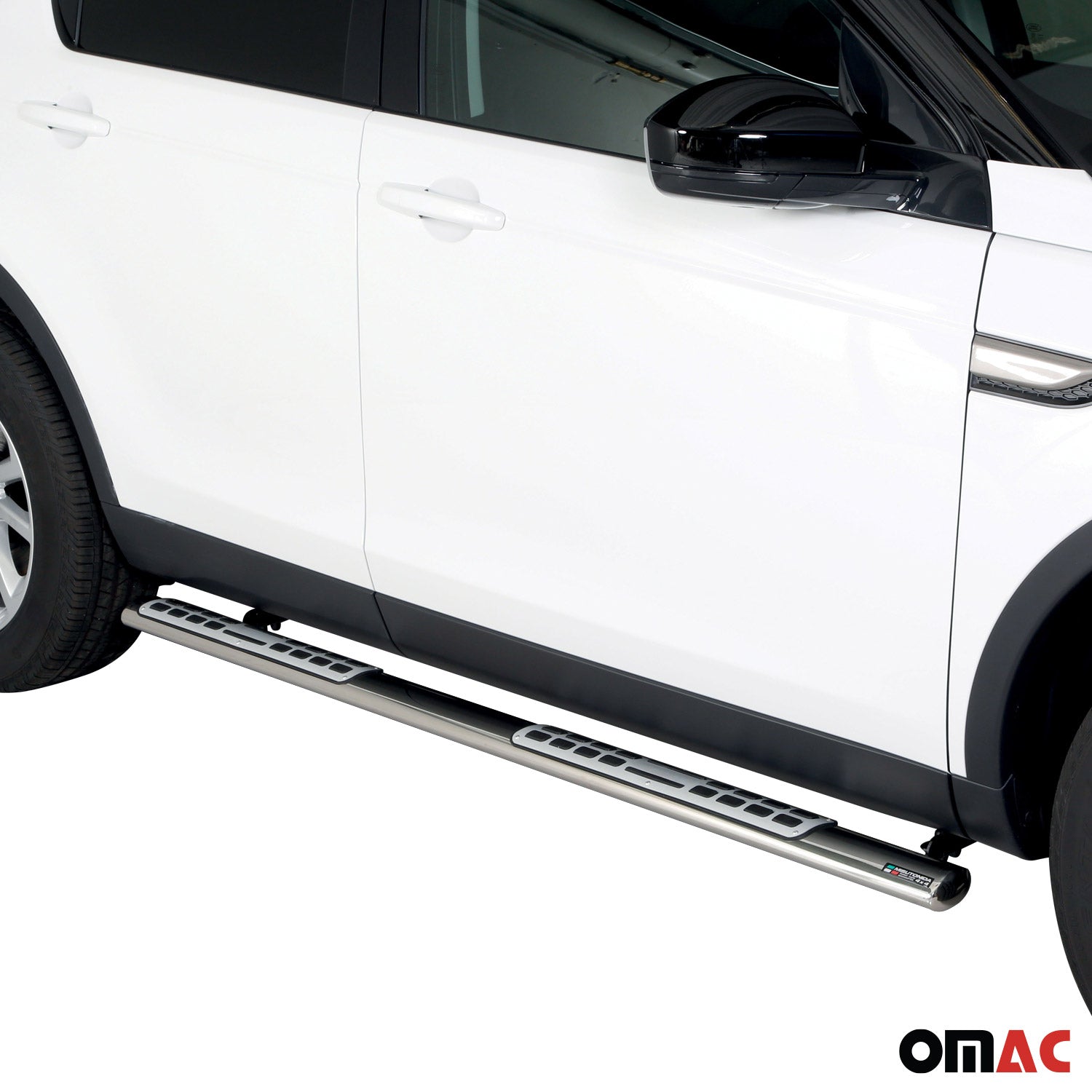 Estribos Barras Laterales para Land Rover Discovery Sport 2014-2018 Plata Acero