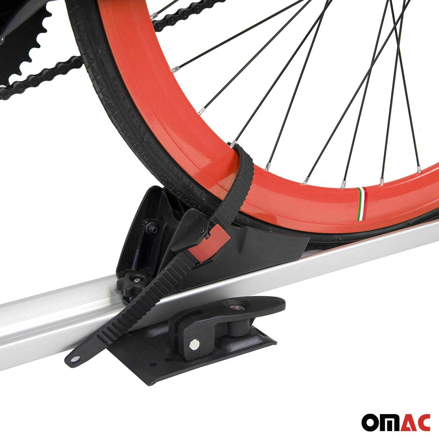 Portabicicletas de Techo para Bicicletas Universal Plata Acrílico