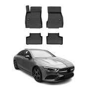 OMAC Premium Alfombrillas De Coche para Mercedes CLA C118 2019-2026 TPE Goma 4x