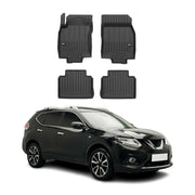 OMAC Premium Alfombrillas De Coche para Nissan X-Trail 2013-2021 TPE Goma 4x
