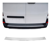 Protector de Parachoques Trasero para VW Crafter 2017-2026 Plata Brillante Acero