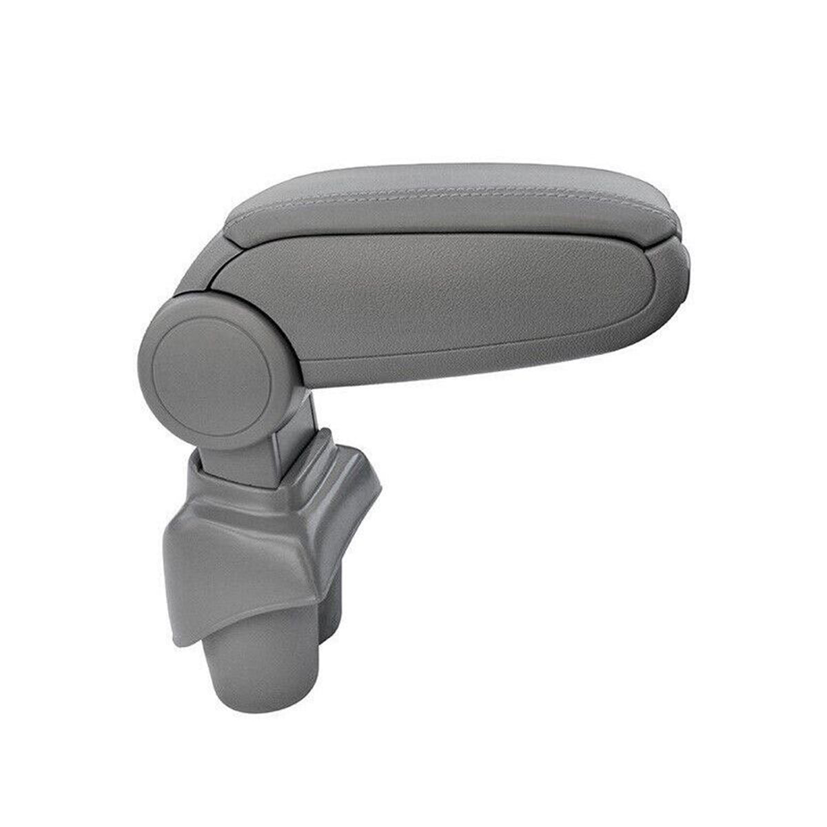 Gris Reposabrazos Consola para VW Caddy 2003-2020 Gris PU Cuero Plástico 1Pza