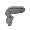 Gris Reposabrazos Consola para VW Caddy 2003-2020 Gris PU Cuero Plástico 1Pza