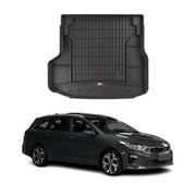 OMAC Premium Bandeja Maletero Alfombrilla para Kia Ceed Familiar 2018-2025