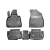 OMAC Alfombrillas De Coche para Citroen DS5 2011-2021 Negro Goma TPE 4Pza