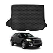 OMAC Bandeja Maletero Alfombrilla para Audi Q2 2017-2026 Negro Goma 1Pza
