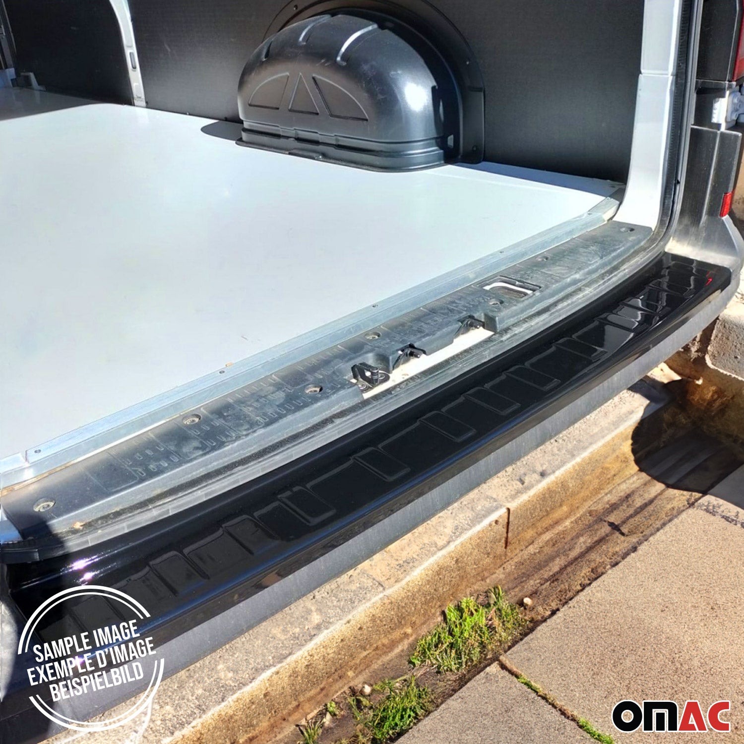 Protector Parachoques para Dacia Lodgy 2012-2024 Negro Brillante Acrílica