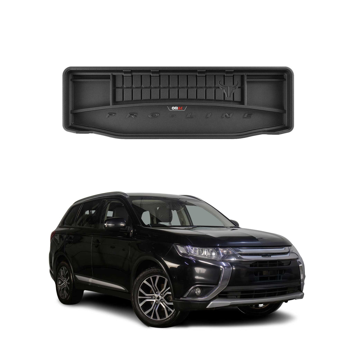 OMAC Premium TPE Bandeja Maletero Alfombrilla para Mitsubishi Outlander 2012-15