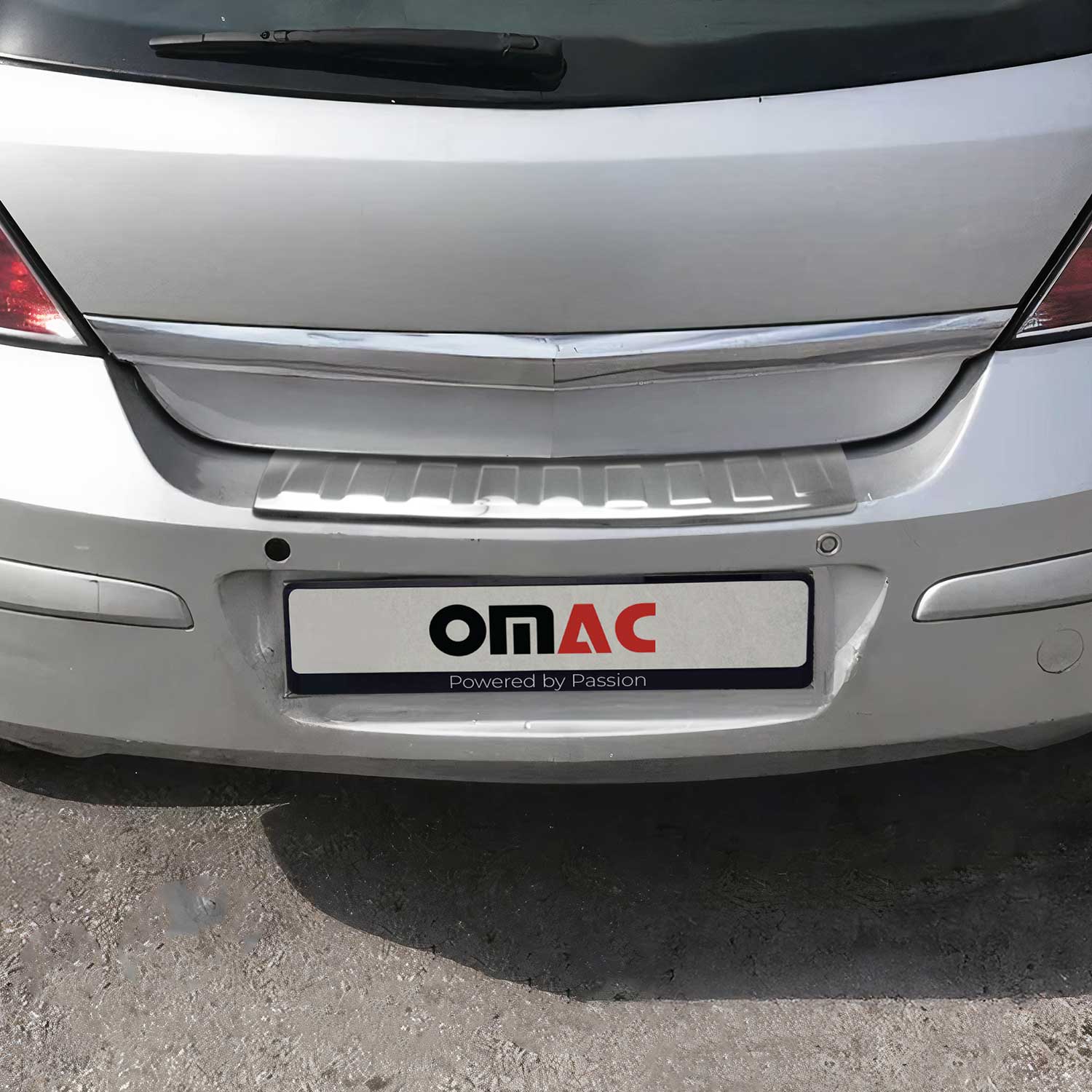 Protector Parachoques para Opel Astra J 2009-2015 Hatchback Plata Acero