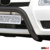 Bull Barra Frontal para Mazda BT-50 2009-2012 Negro Brillante Acero