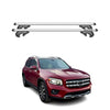 Menabo Barras de Techo Coche Barra para Mercedes GLB X247 2019-2025 Gris Alu 2x