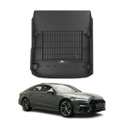 OMAC Premium Bandeja Maletero Alfombrilla para Audi A7 Sportback 2018-2026 TPE
