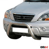 Bull Barra Frontal para Kia Sorento 2006-2009 Plata Brillante Acero 1Pza