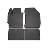 OMAC Alfombrillas De Coche para Toyota Corolla E160 2013-2019 Negro Goma 4Pza