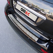 Protector de Parachoques Trasero para Mercedes ML W164 2005-2011 Acero cepillado