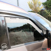 Aire Ventilación para VW Transporter T5 2003-2015 Negro Aluminio 2Pza
