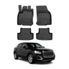 OMAC Premium Alfombrillas De Coche para Audi Q2 2017-2025 Negro TPE Goma 4Pza
