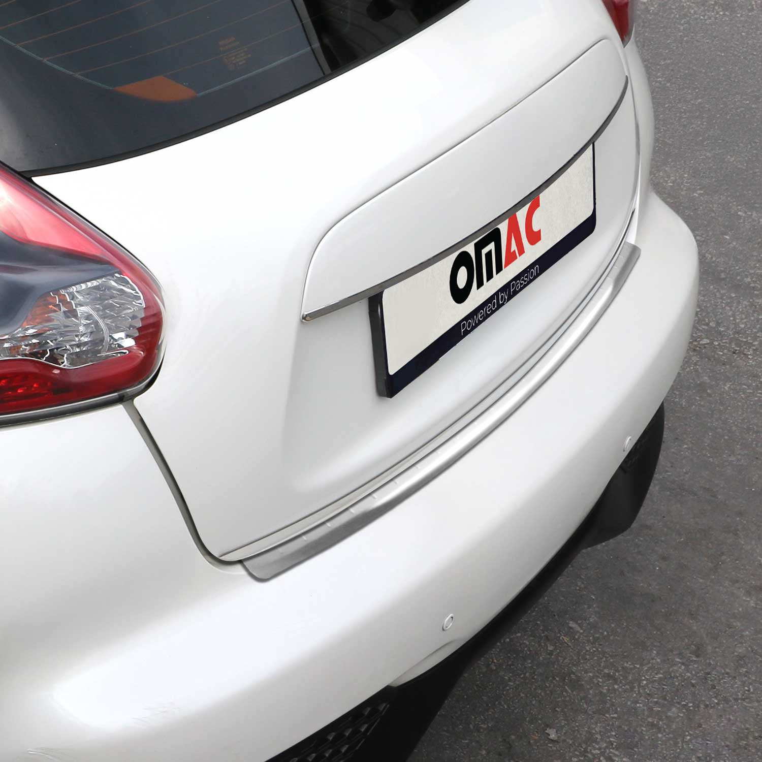 Protector de Parachoques Trasero para Nissan Juke 2014-2019 cepillado Acero