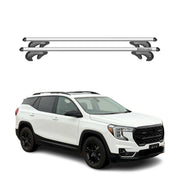 Menabo Barras de Techo Baca para GMC Terrain 2018-2025 Gris Aluminio 2Pza
