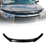 Deflector de Capó para Toyota Highlander 2014-2020 Oscuro Brillante Acrílico