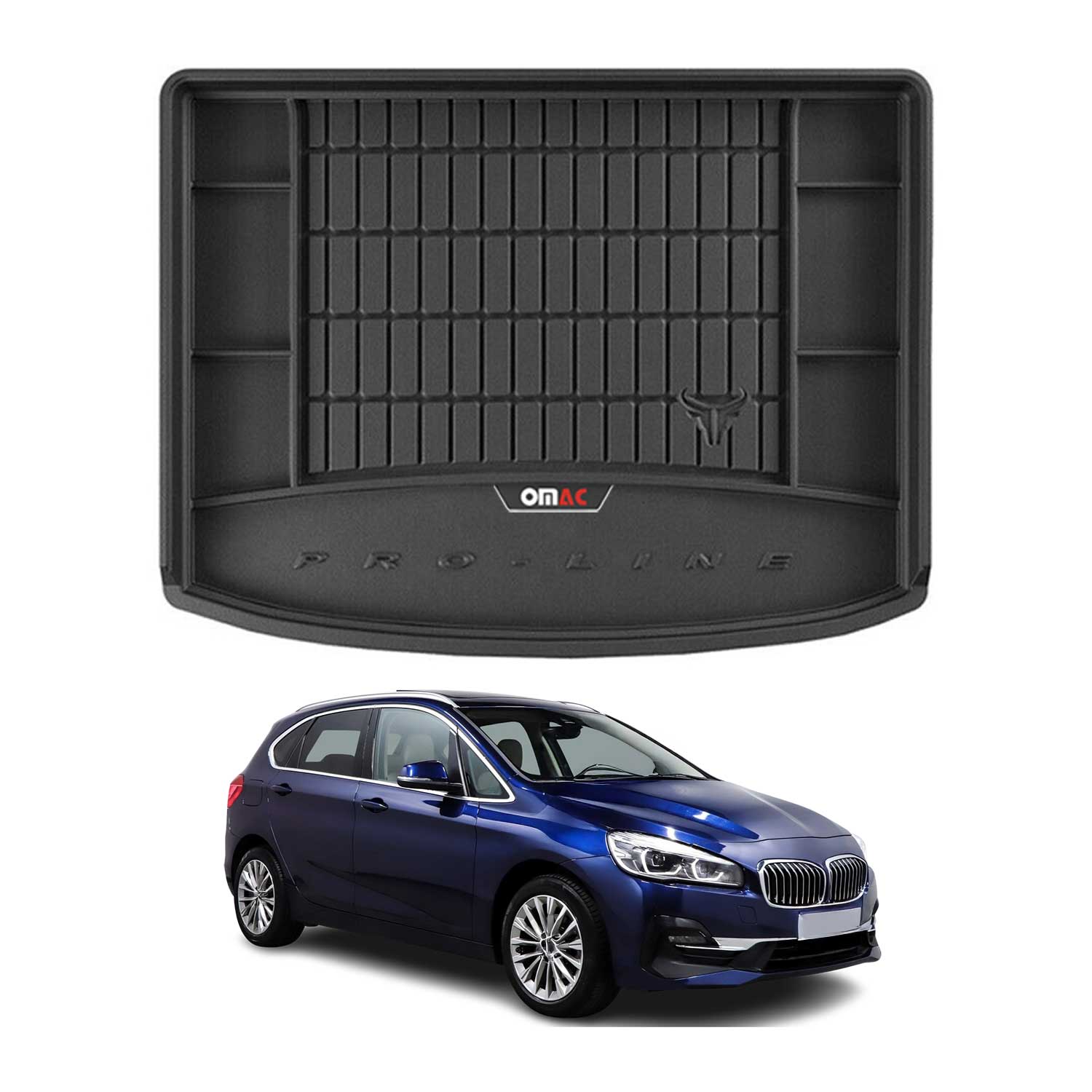OMAC Premium Bandeja Maletero para BMW Serie 2 F45 Active Tourer 2014-2021