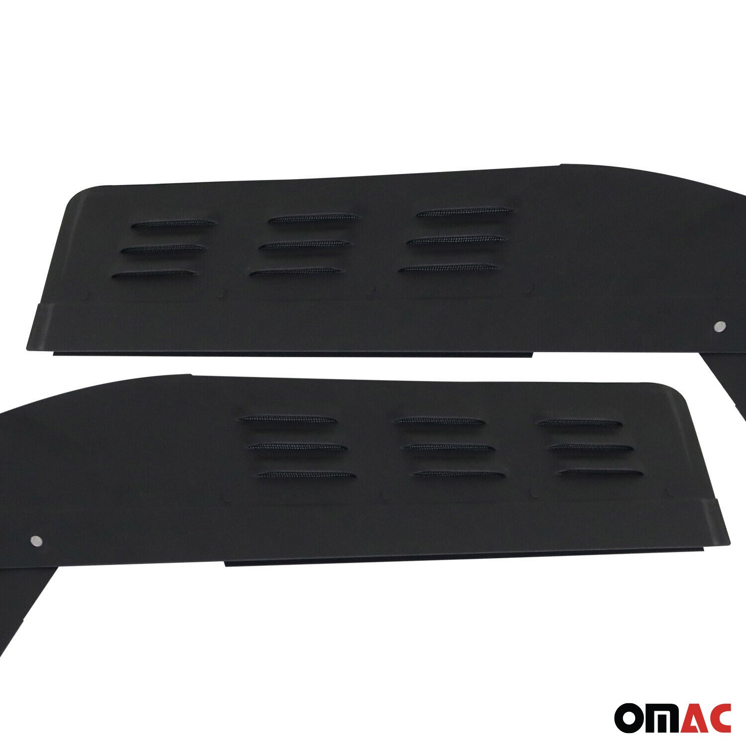 Aire Ventilación para VW Transporter T5 2003-2015 Negro Aluminio 2Pza