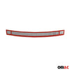 Protector Parachoques para Audi A4 B9 Familiar 2015-2019 Plata Brillante Acero