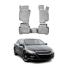 OMAC Alfombrillas De Coche para VW CC 2008-2017 Gris Goma TPE 4Pza