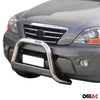 Bull Barra Frontal para Kia Sorento 2006-2009 Plata Brillante Acero