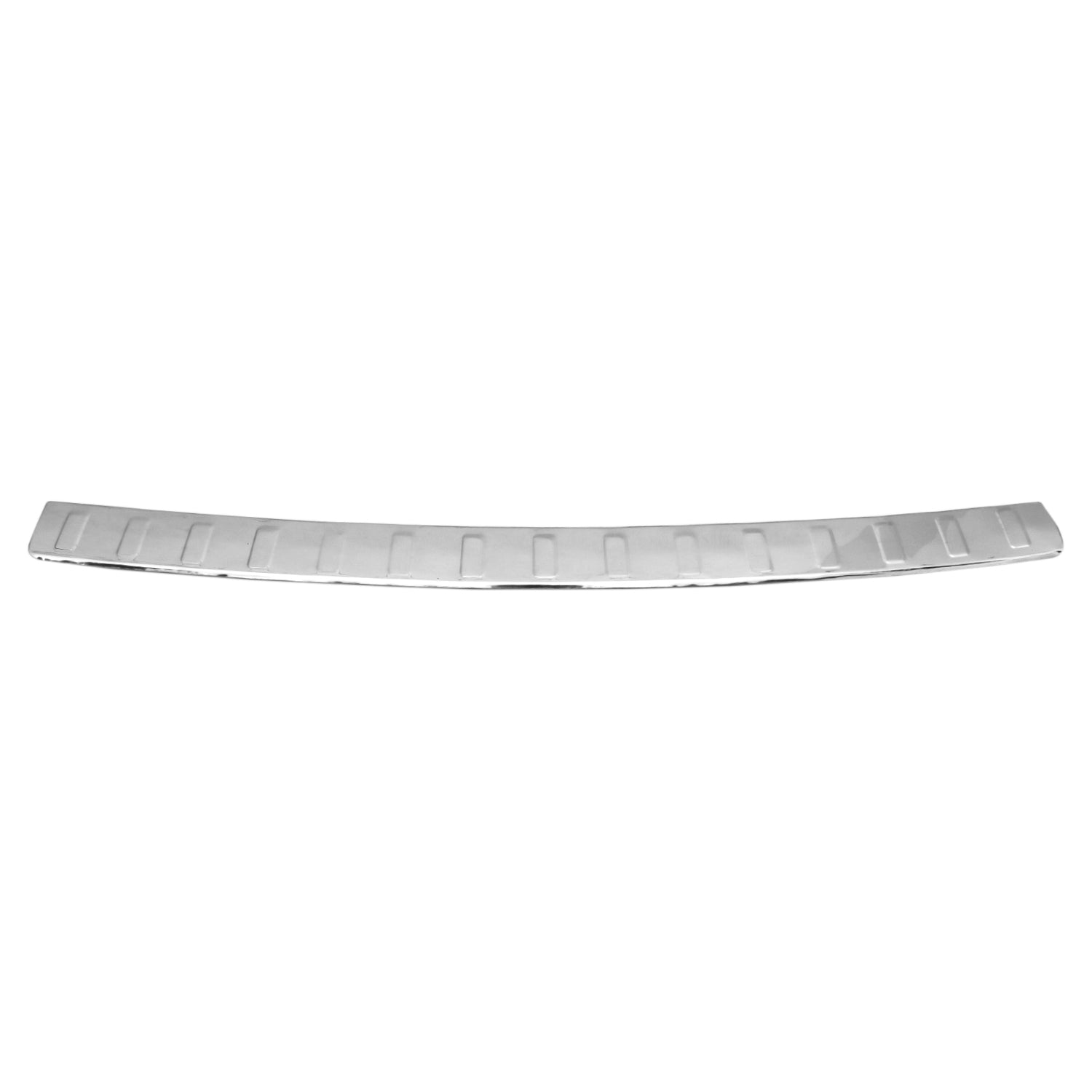 Protector de Parachoques Trasero para VW Touareg 2018-2026 Plata Brillante Acero