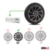 Sparco Tapacubos 15 Pulgadas Universal Gold Negro